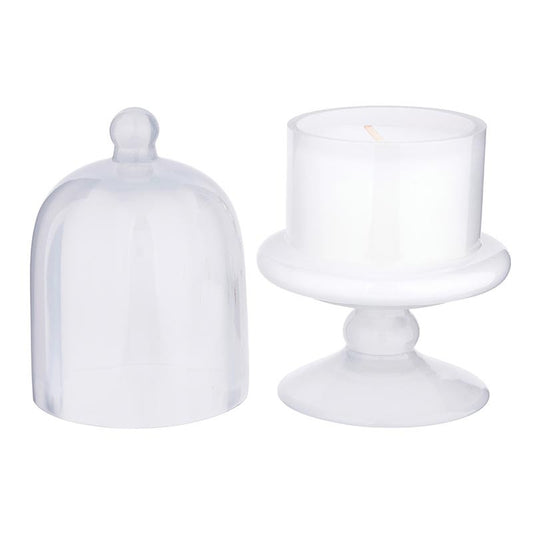WHITE CLOCHE CANDLE