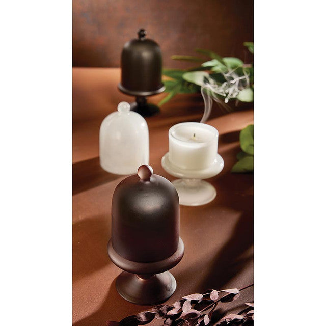 Brown Cloche Candle