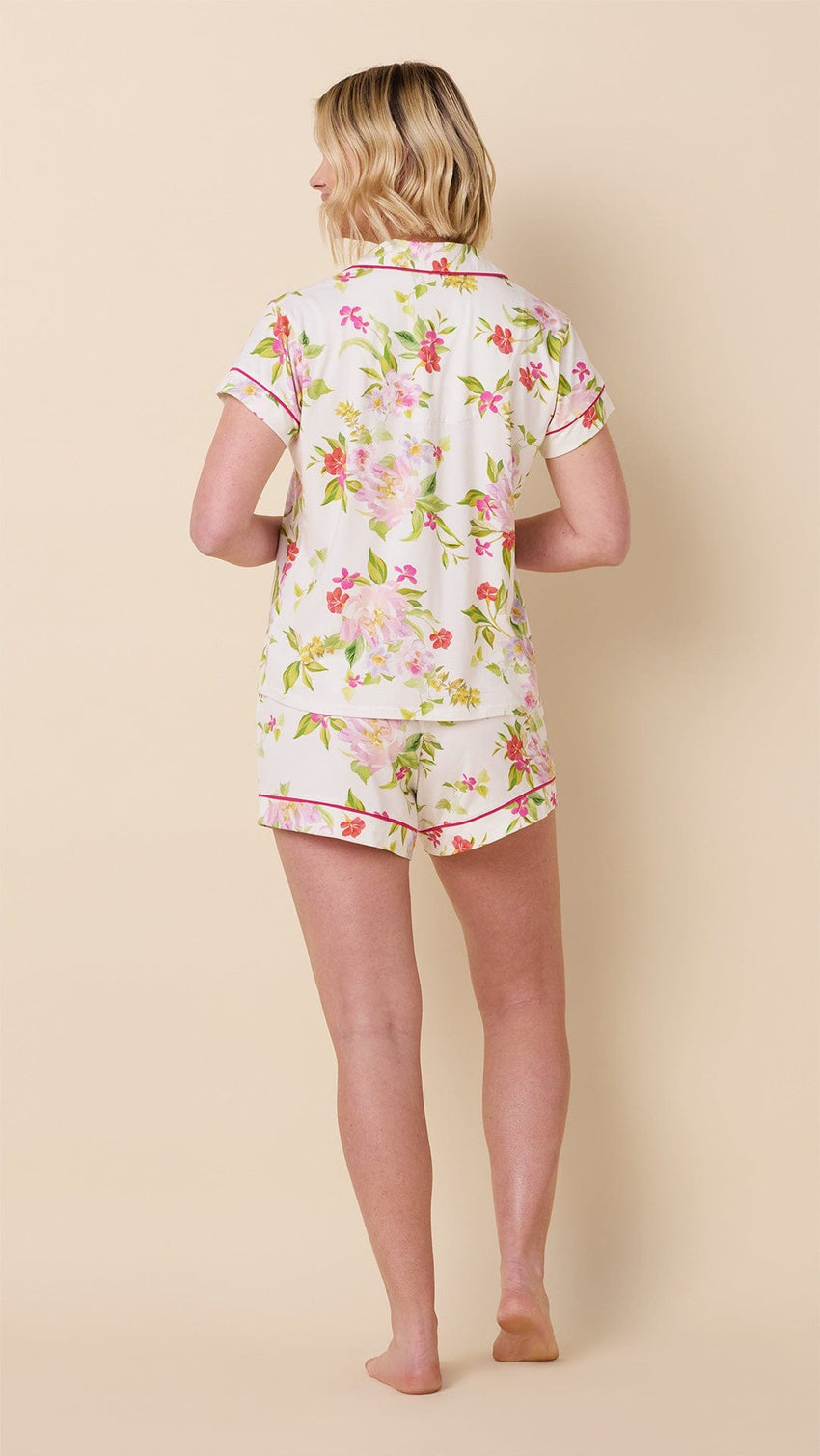 Florentina Pima Knit Short Set Pajama