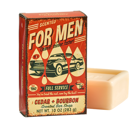 FOR MEN Bar Soap - Cedar & Bourbon