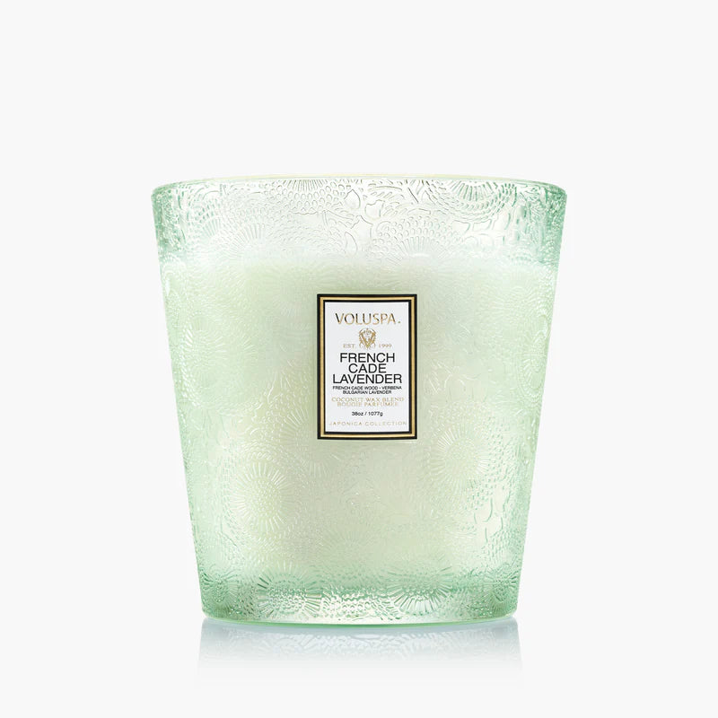 French Cade Lavender 3 Wick Hearth Candle