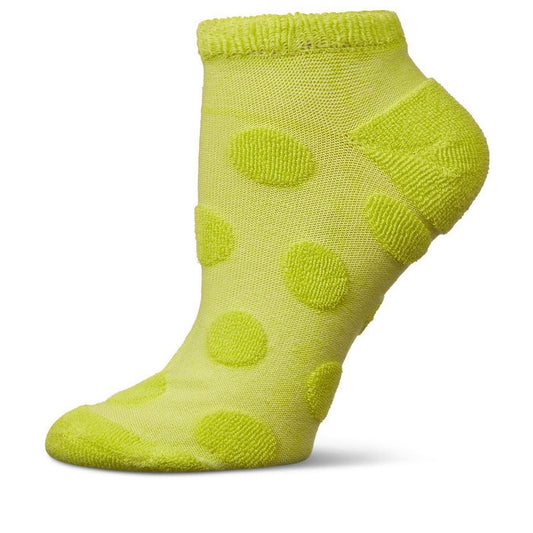 Women's Terry Dot Low Cut Socks - Medias/Calcetines