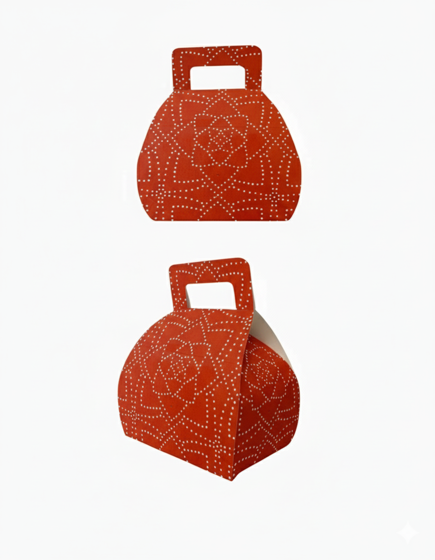 Bolsa de regalo de papel 5"L x 3"W x 6"H Paper Gift Bag