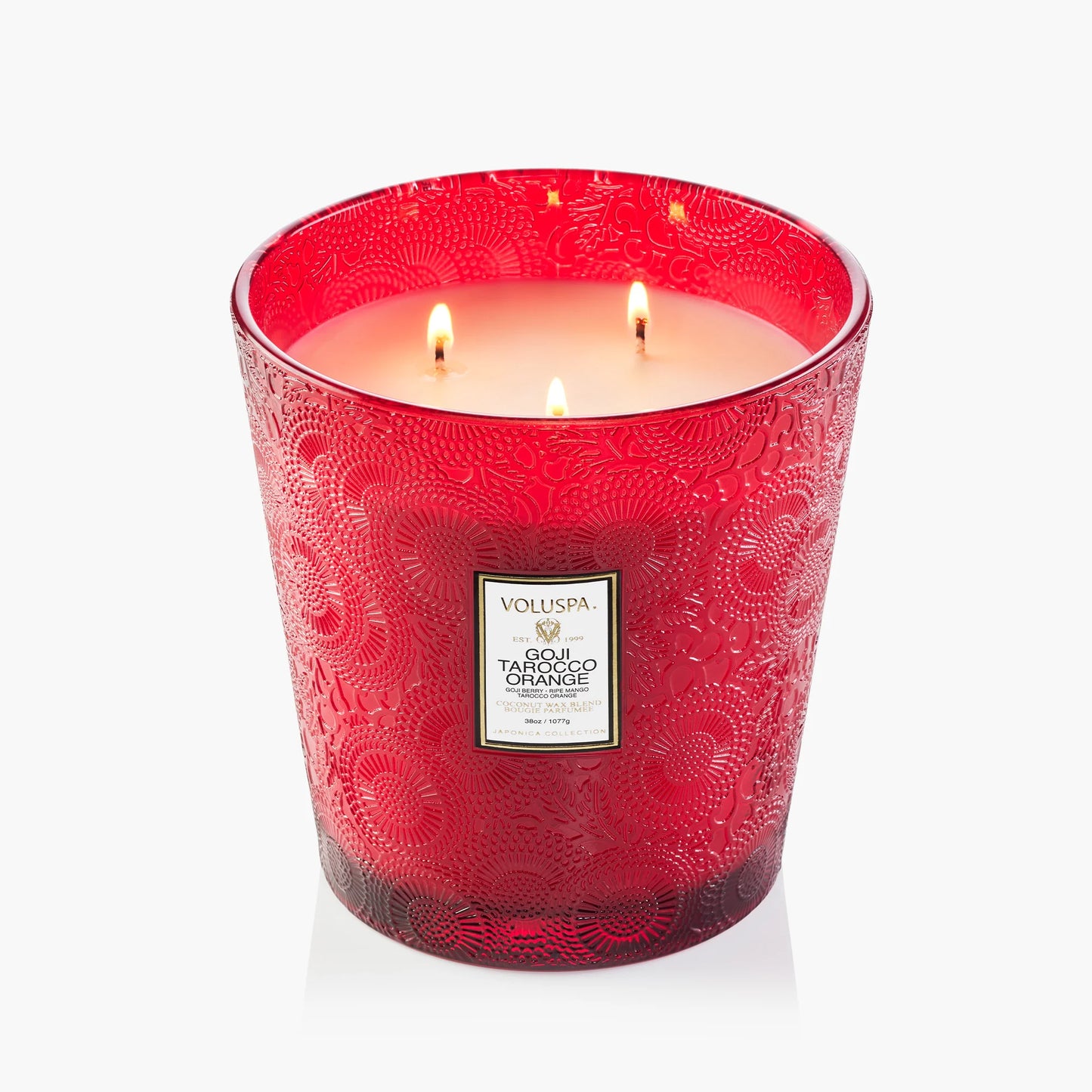 Goji Tarocco Orange 3 Wick Hearth Candle
