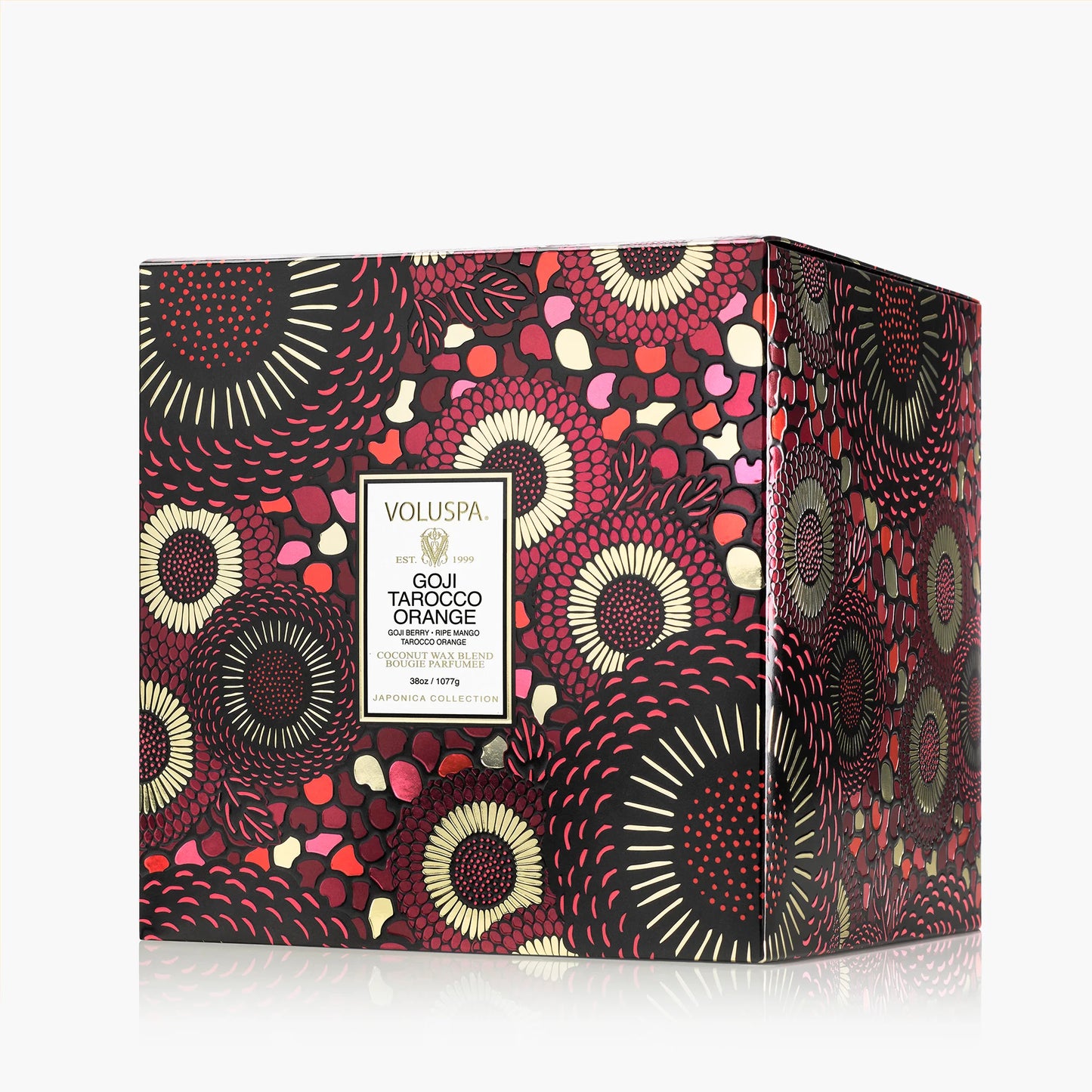 Goji Tarocco Orange 3 Wick Hearth Candle