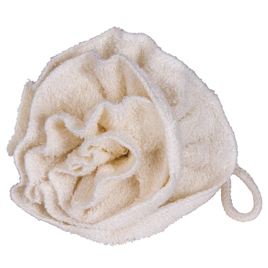 Bamboo body flower / esponja de baño