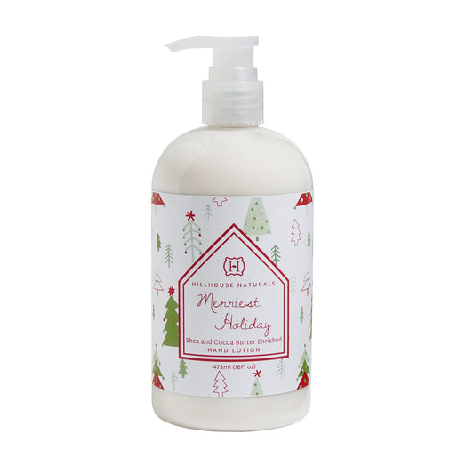 Merriest Holiday hand lotion 16oz.