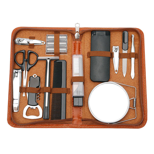 MEN´S 10 PIECE TRAVEL SET / Set de viaje para hombres 10 piezas