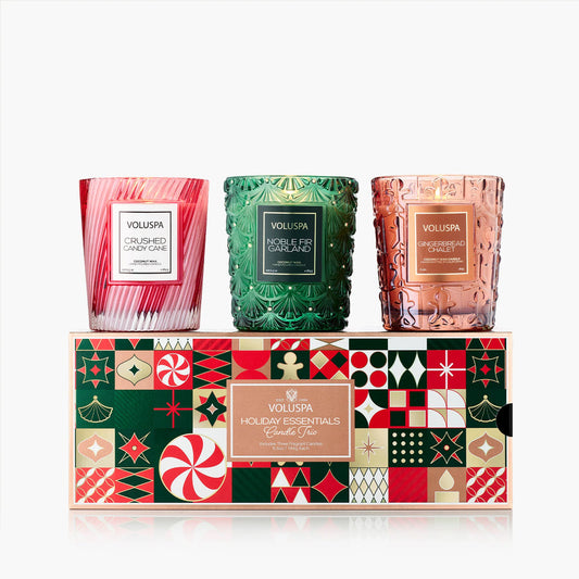 Holiday Essentials Classic Candle Trio - Set de Regalo