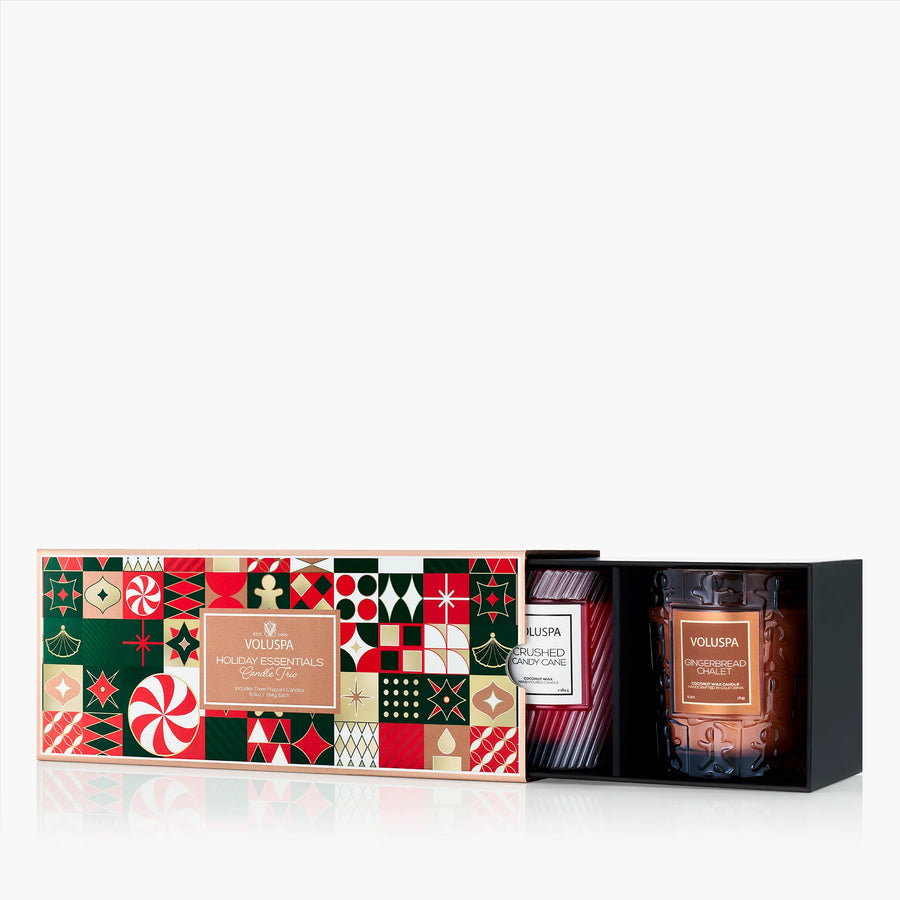 Holiday Essentials Classic Candle Trio - Set de Regalo