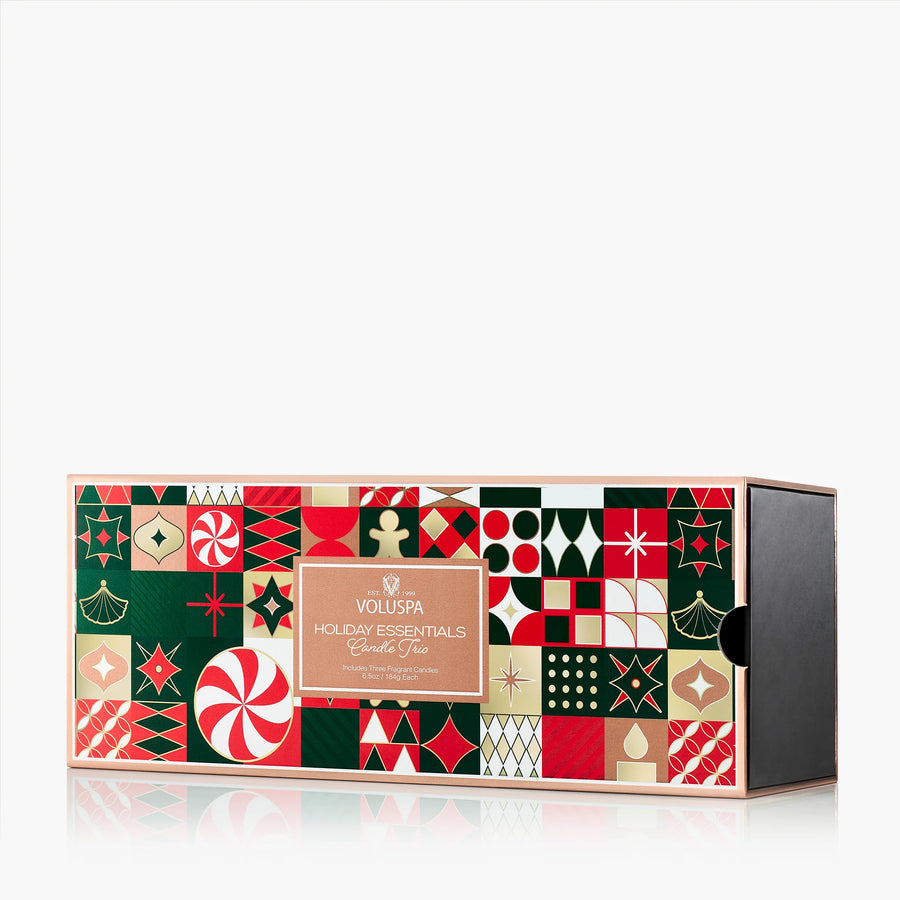 Holiday Essentials Classic Candle Trio - Set de Regalo