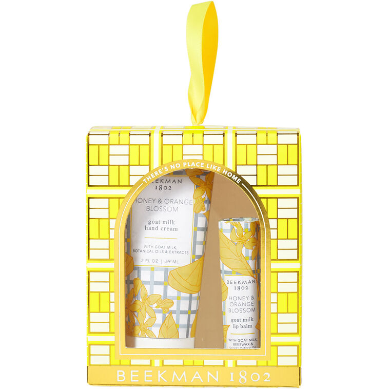 Honey and Orange Blossom Hand Cream and Lip Balm Gift Set - Set de Regalo Crema de Manos y Bálsamo Labial