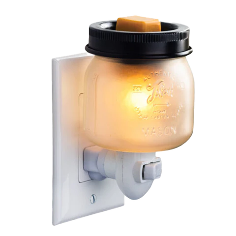 MIDSIZE ILLUMINATION FRAGRANCE WARMER IVORY & IRON - Calentador de cera