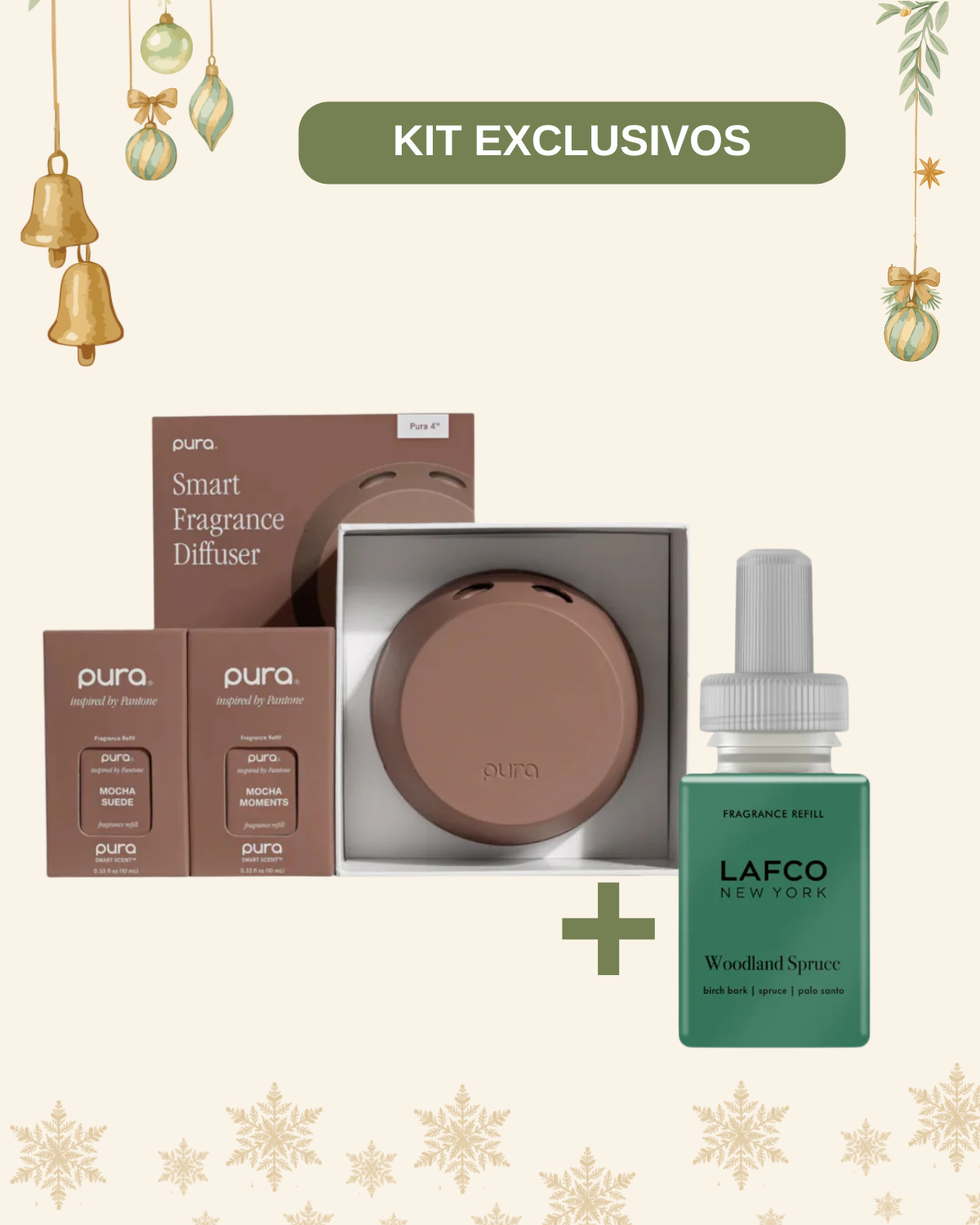 Pura Smart Home V4 Kit + woodland spruce Refill (kit exclusivo)