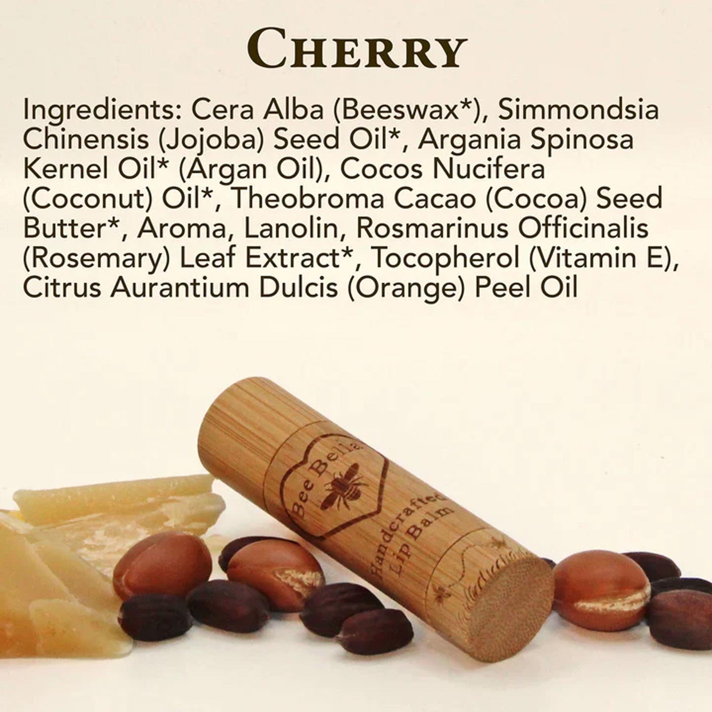 BEE BELLA CHERRY LIP BALM