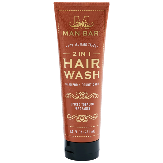 Shampoo + Conditioner 2 en 1 Man Bar - Tabaco Especiado