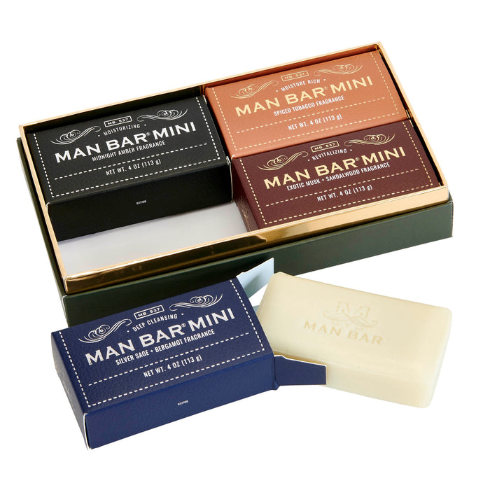 Man Bar Mini Set of 4x4oz