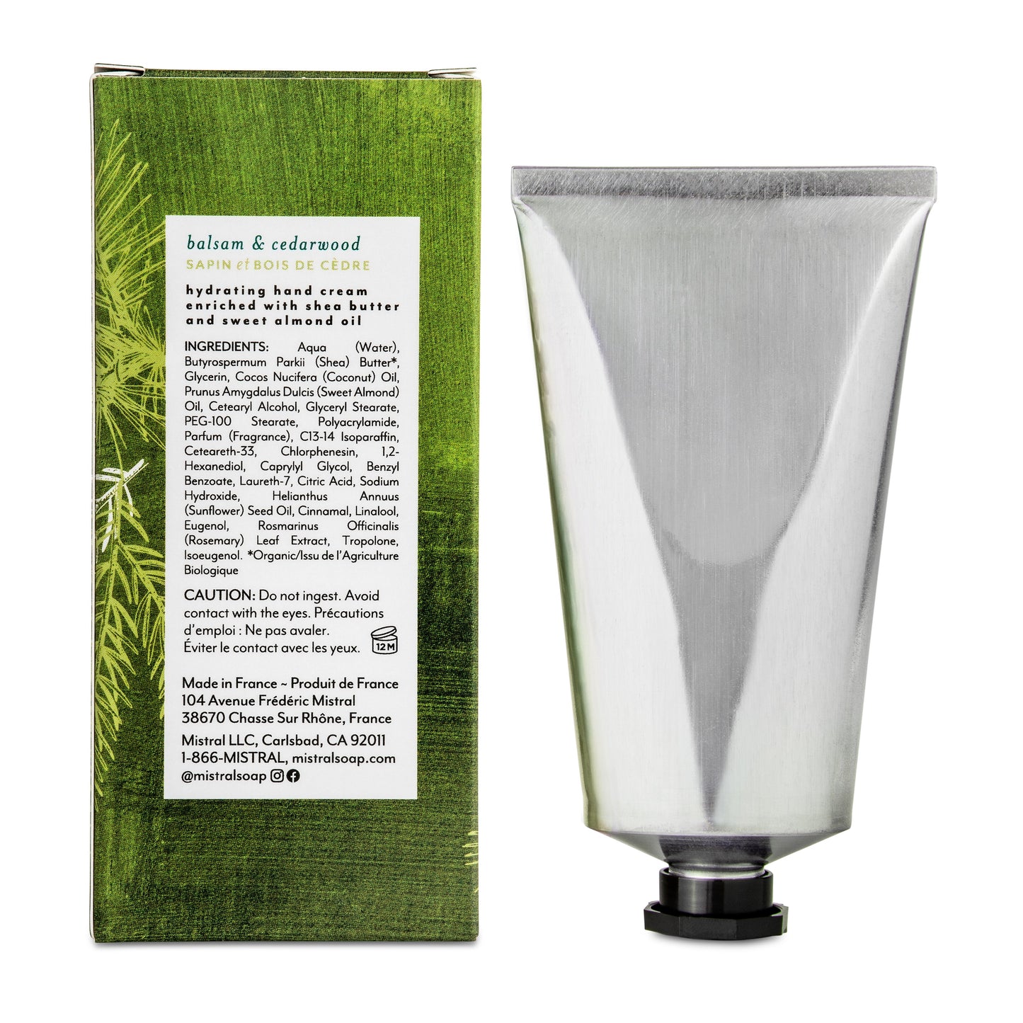 Balsam & Cedarwood Hand Crea 2.5 fl. oz. / 75ml