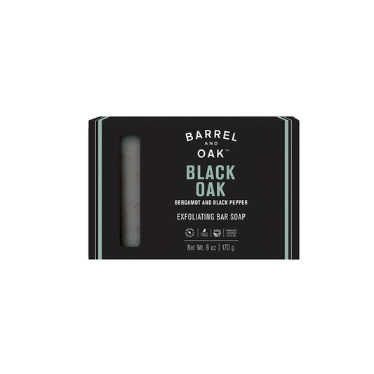 Exfoliating Bar Soap - Black Oak 6 oz - Jabón en Barra