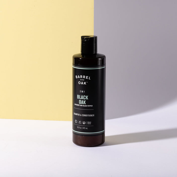 2 in 1 Shampoo & Conditioner - Black Oak 16 fl oz - Shampoo y Acondicionador 2 en 1