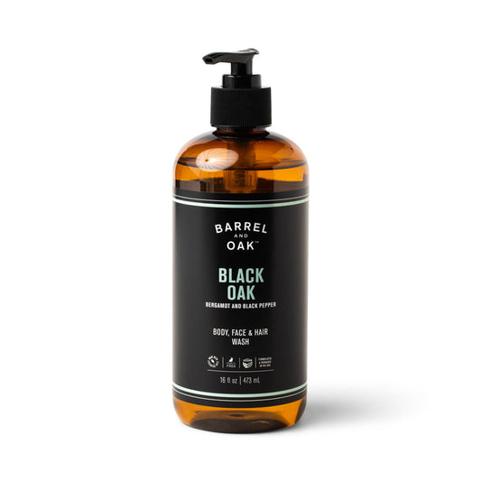 All-In-One Wash - Black Oak 16 fl oz - Gel de Baño Todo en Uno