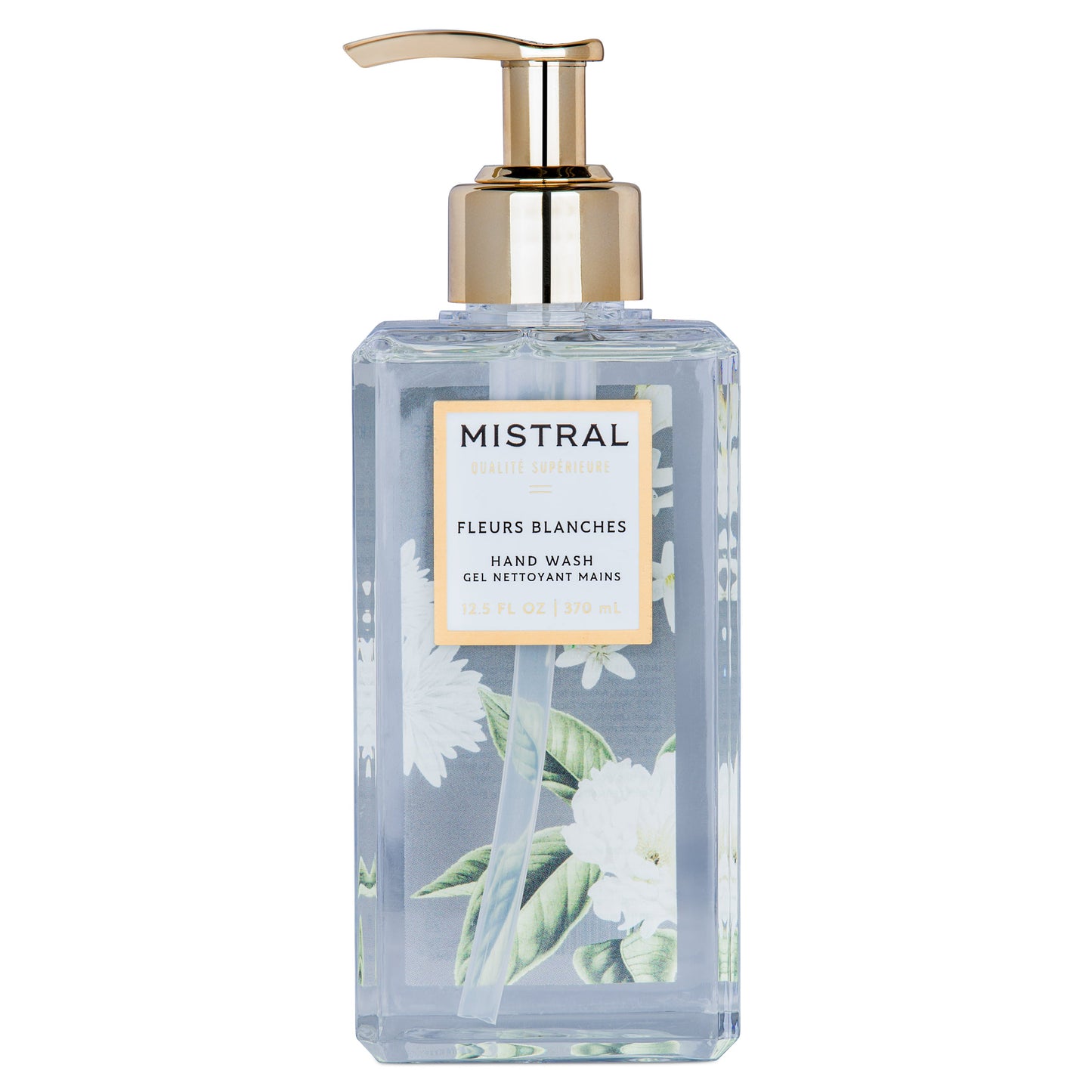 MISTRAL Luxe Hand Wash 12.5 fl oz Fleurs Blanches / Jabón de manos