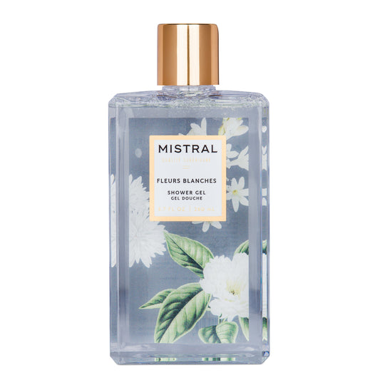 MISTRAL LUXE SHOWER GEL 8.7 FL OZ FLEURS BLANCHESRS BLANCHES / Gel de ducha