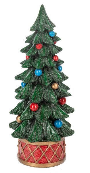 Tree on Drum Resin - Árbol de Navidad