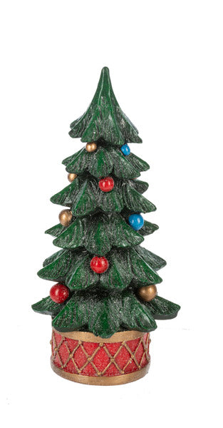 Tree on Drum Resin - Árbol de Navidad