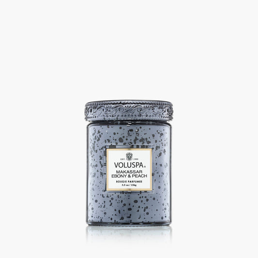 Makassar Ebony & Peach Small Jar Candle 5.5oz