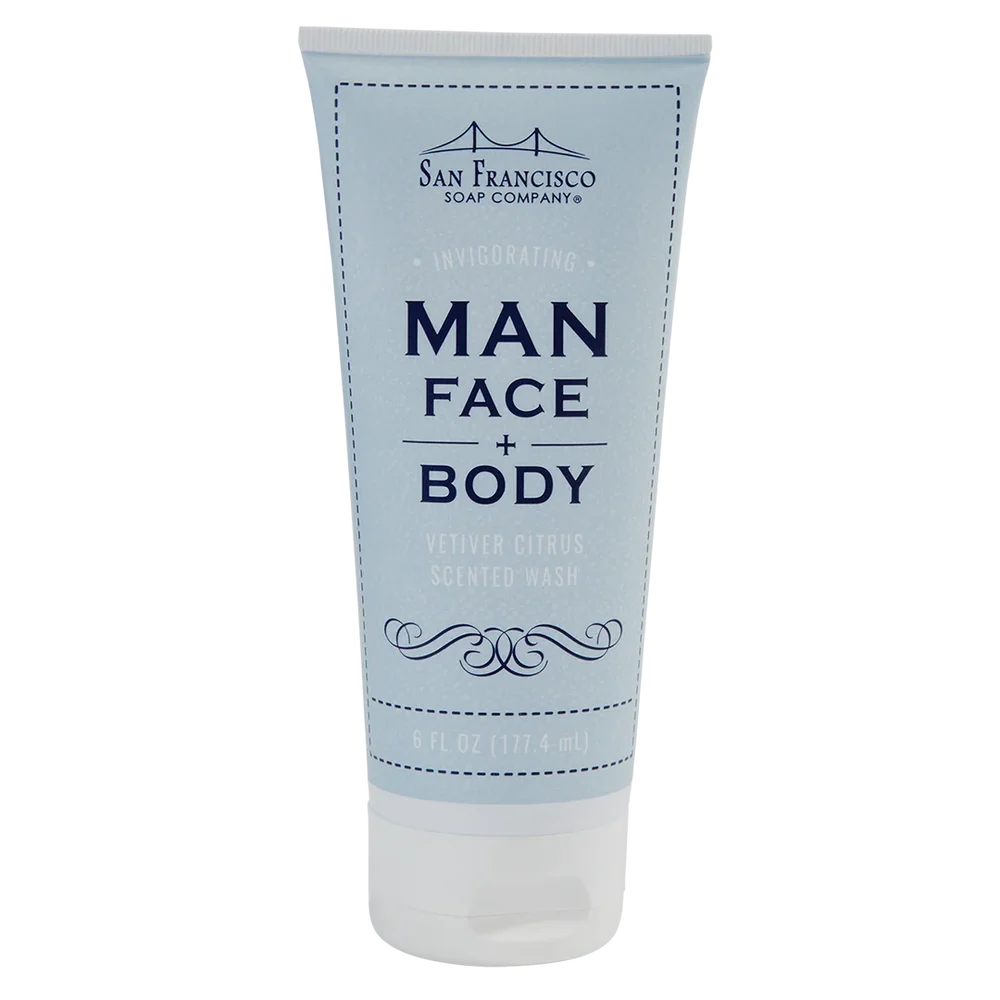 MAN BAR® Face & Body Wash - Vetiver Citrus