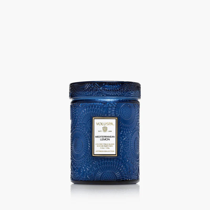 Mediterranean Lemon Small Jar Candle 5.5oz