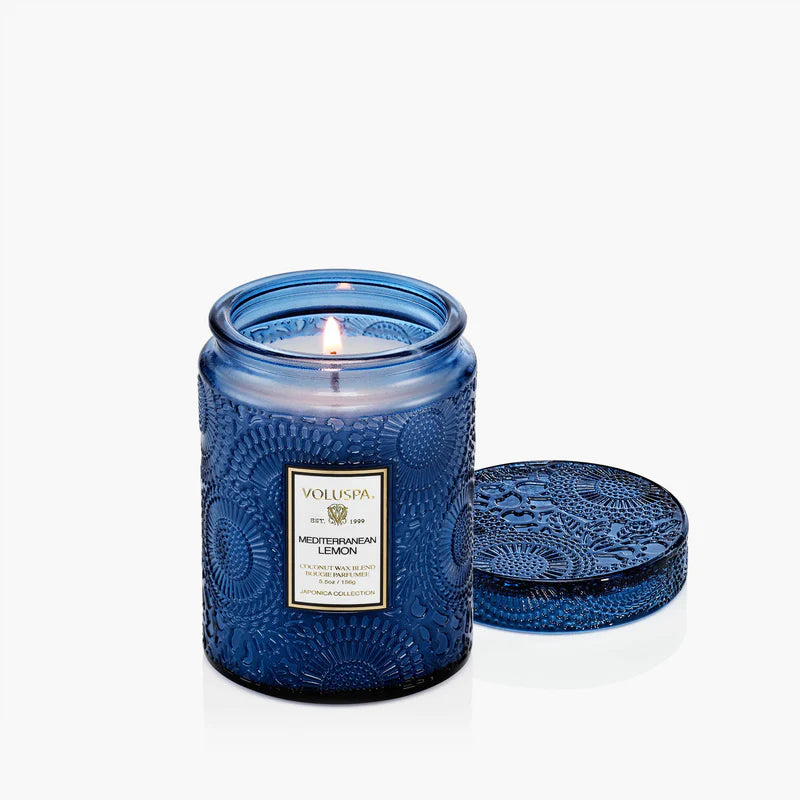 Mediterranean Lemon Small Jar Candle 5.5oz