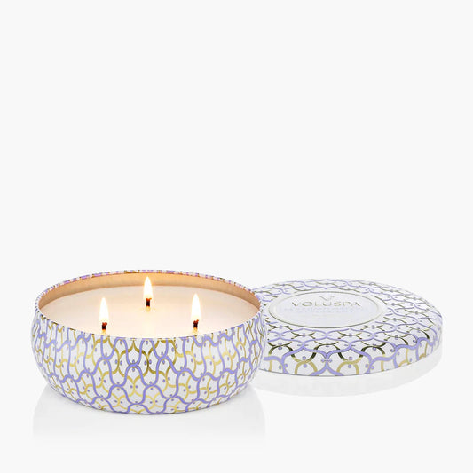 Mountain Lavender & Chamomile 3 Wick Tin Candle