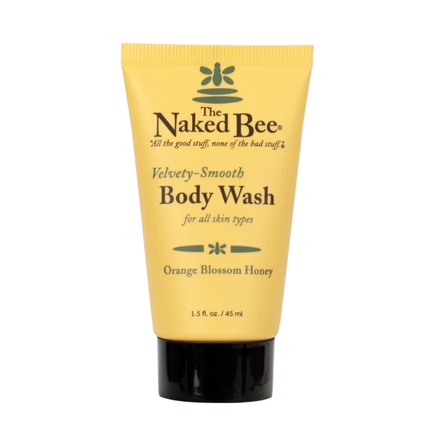 1.5 oz. Travel Orange Blossom Honey Velvety Smooth Body Wash