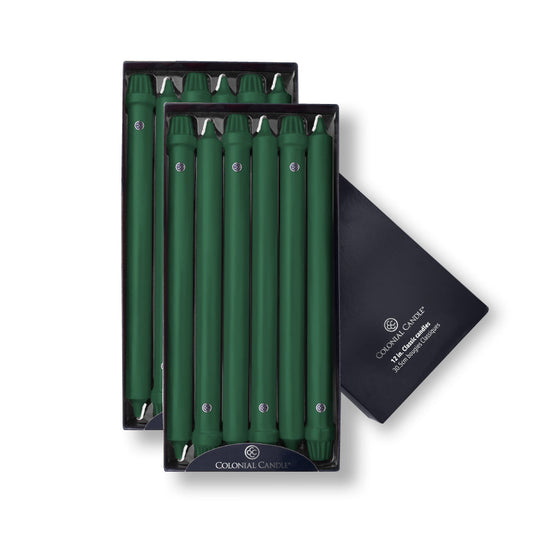 12" Evergreen Classic Dinner Candle unit