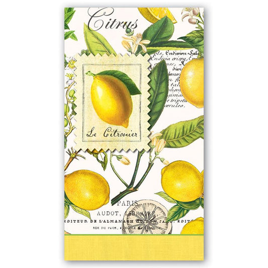 Lemon Basil Hostess Napkins