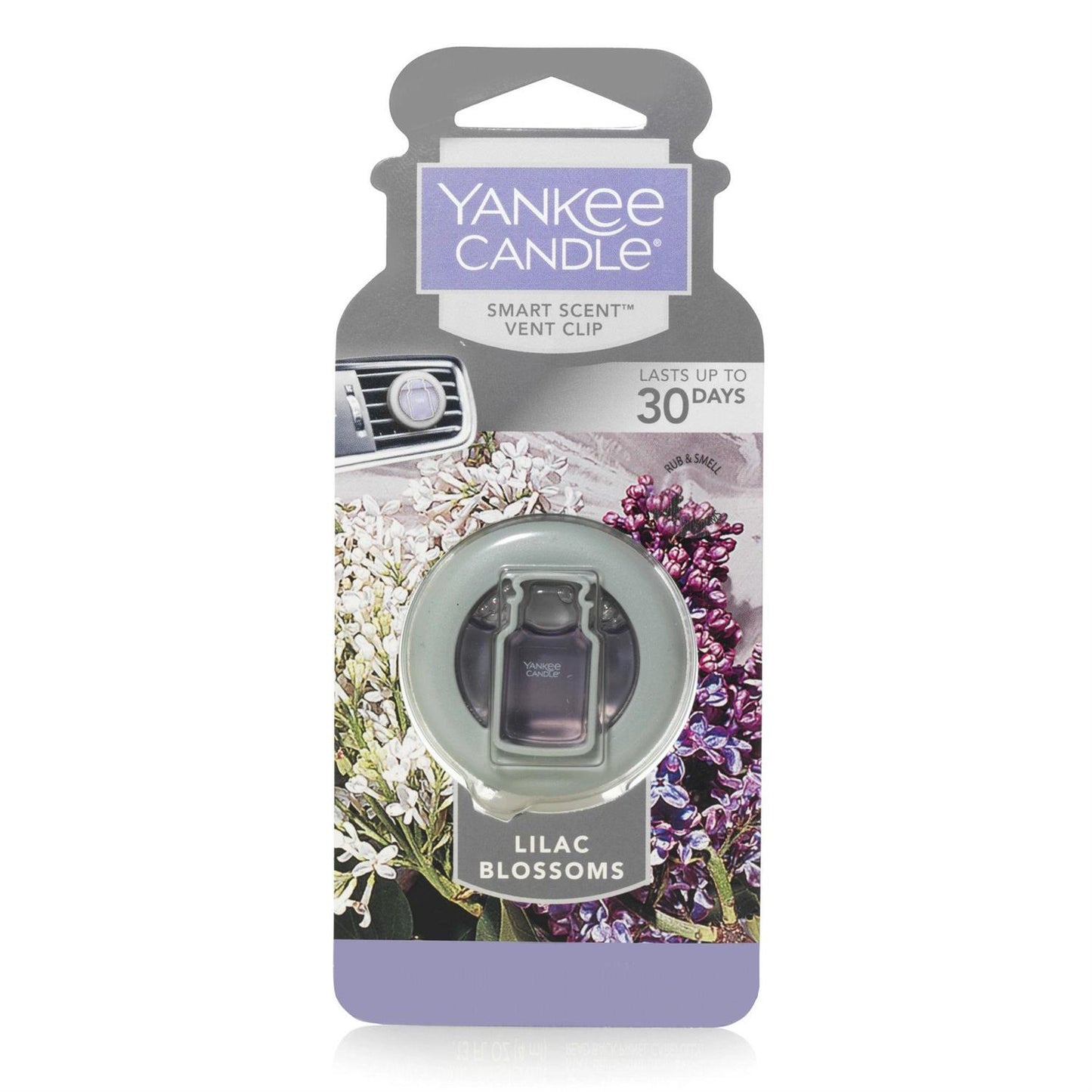 CAR VENT CLIP LILAC BLOSSOM