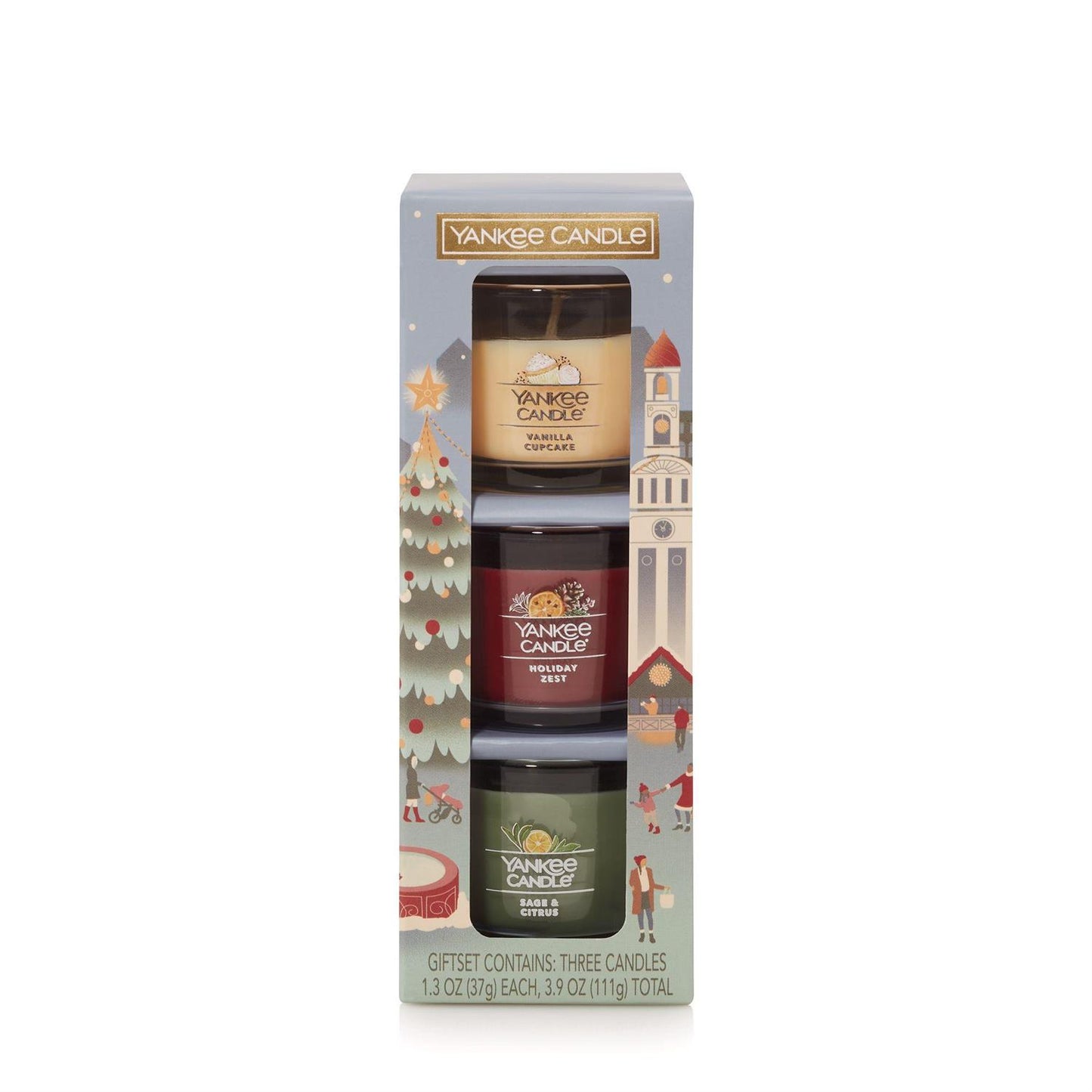 Velas 3 Filled Mini Gift Set Holiday