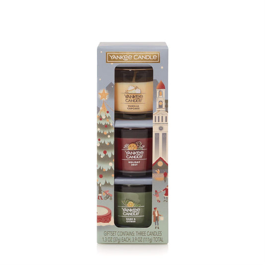 Velas 3 Filled Mini Gift Set Holiday