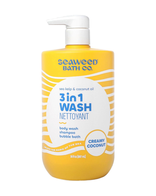 3 In 1 Wash Creamy Coconut 30 fl oz - Gel 3 en 1