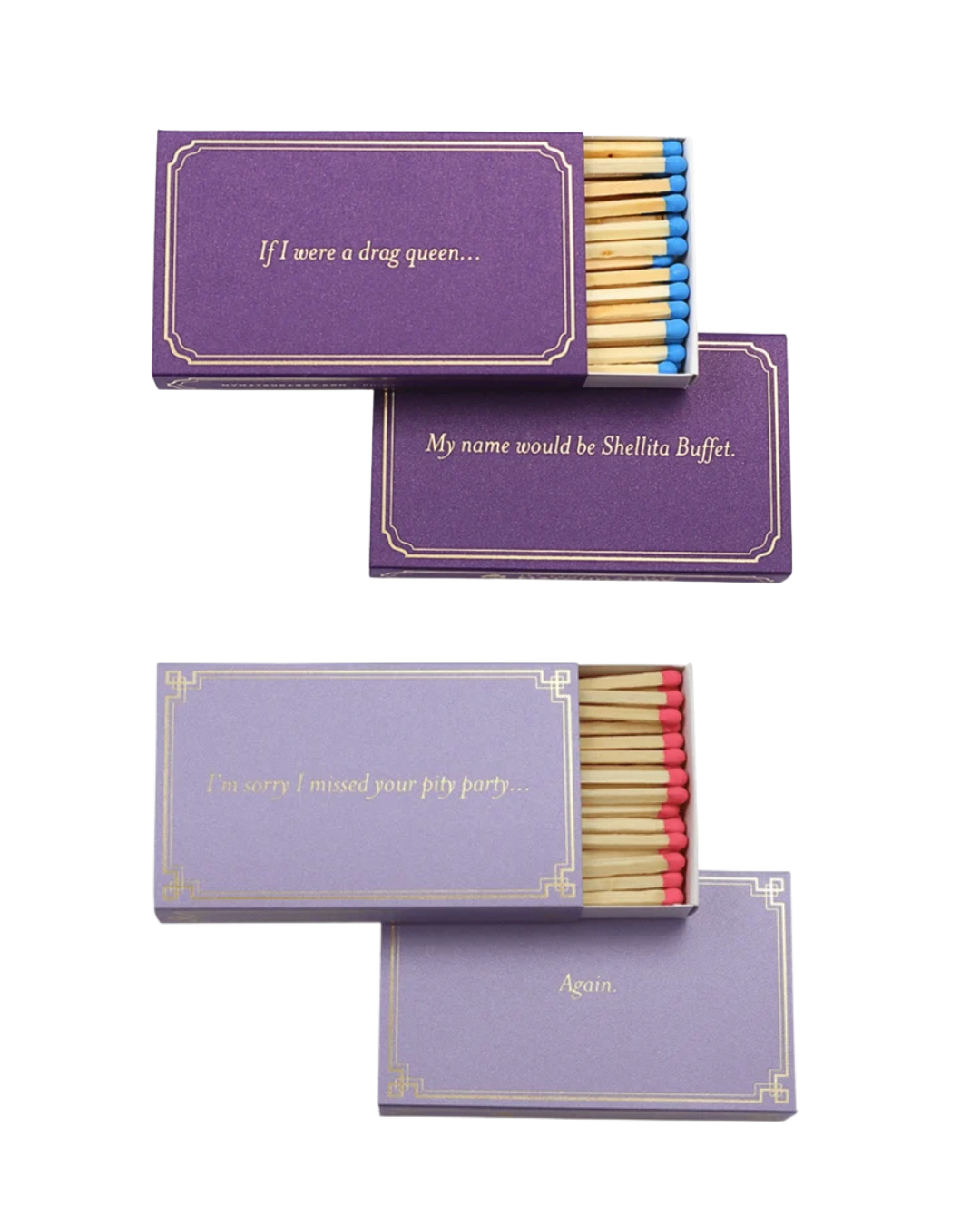 Purple Matches Matchdaddy - Fósforos/Cerillas