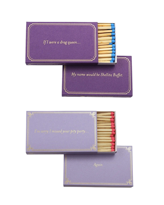 Purple Matches Matchdaddy - Fósforos/Cerillas