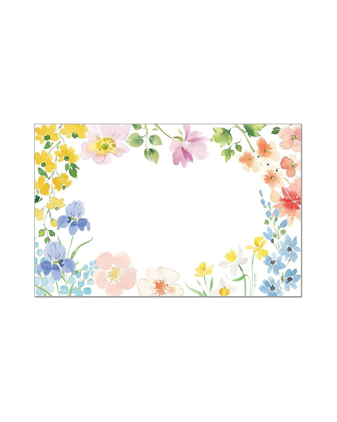Watercolor Florals Placemats - Manteles Individuales