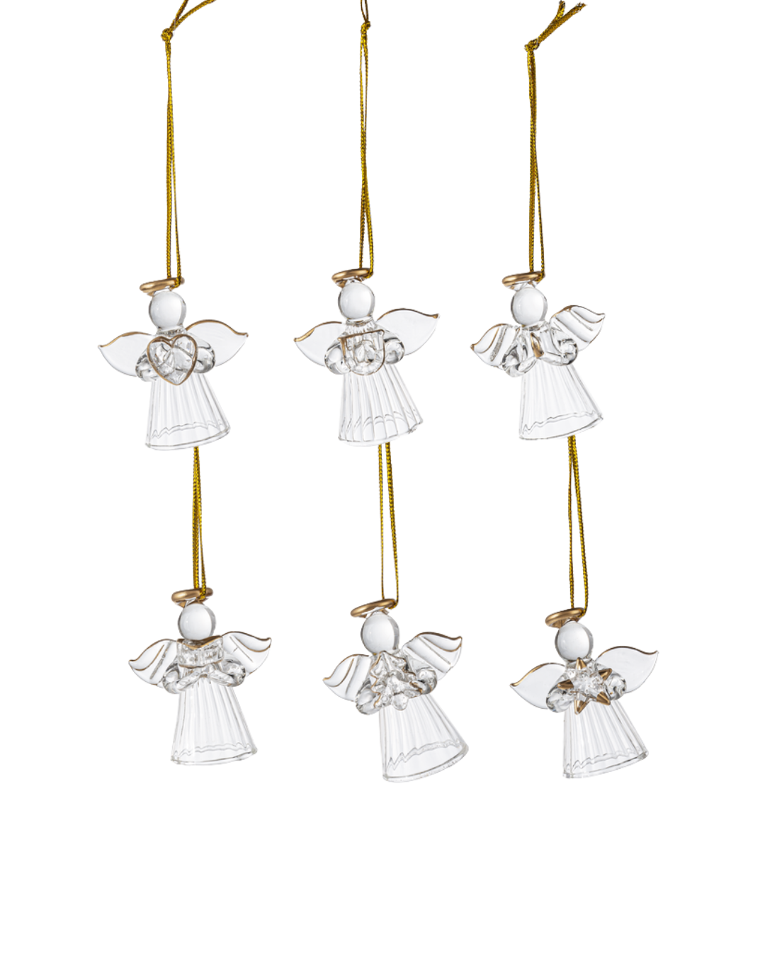 Blessed Angel Ornaments - Adorno de Ángel de Cristal