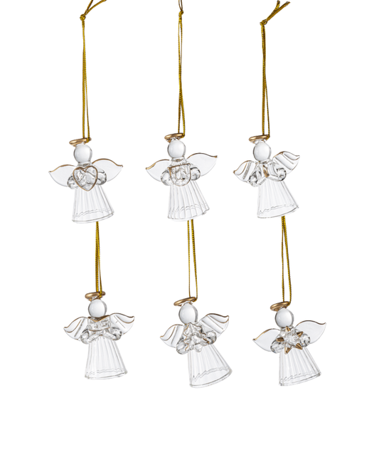Blessed Angel Ornaments - Adorno de Ángel de Cristal
