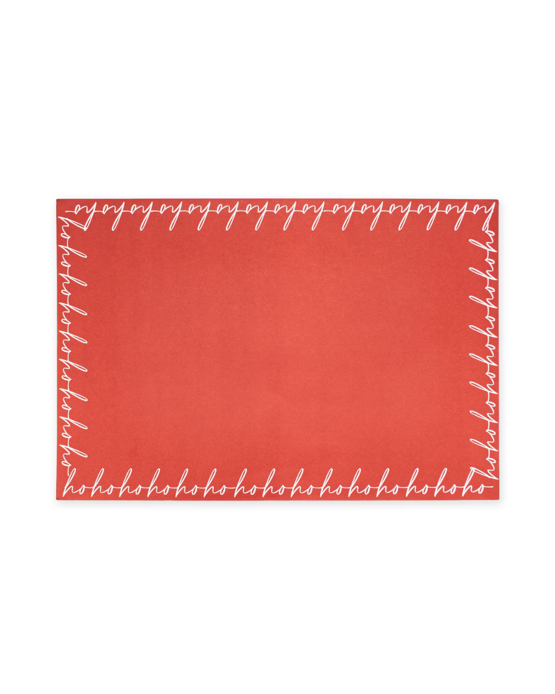 HoHoHo Paper Placemat - Manteles Individuales