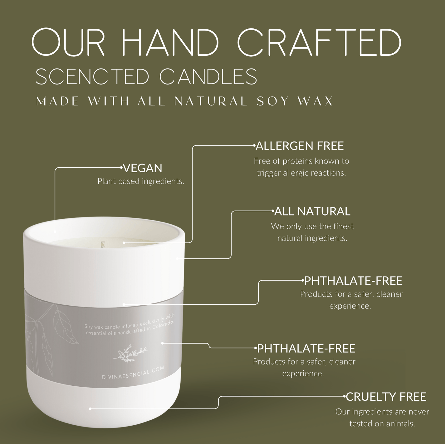 Winter Embrace Candle witn Canvas Bag – Fall to Winter Scent