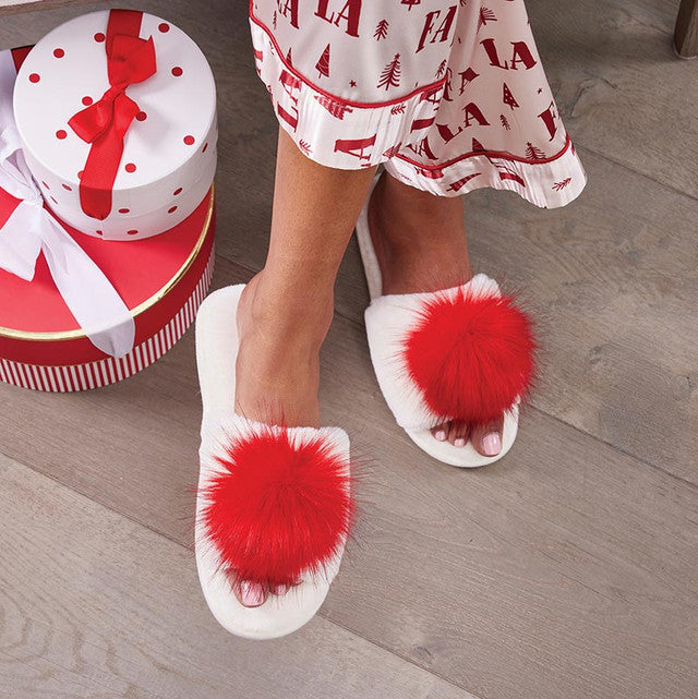 Bella Cozy Plush Slippers