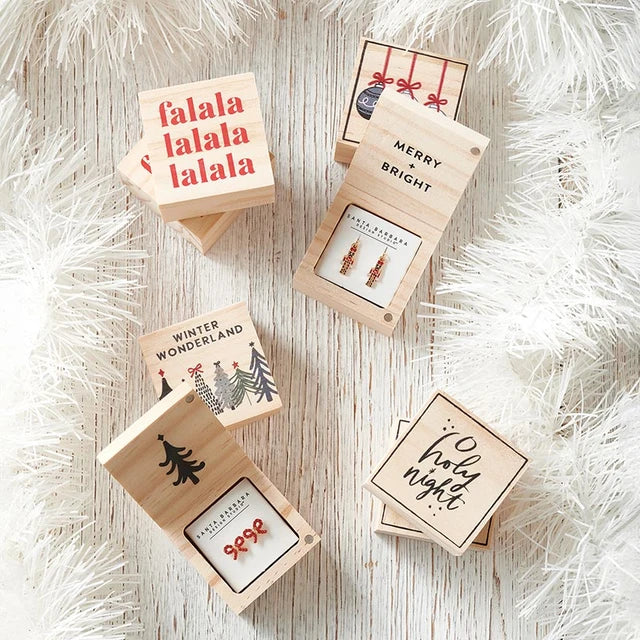 Treasure Box Earrings - Falala - Aretes